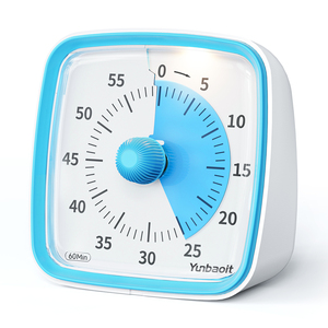 Yunbaoit 60 minuti Timer visivo Pomodoro quadrante di produttività per bambini studio conto alla rovescia orologio per cucina in aula - Product Image 4