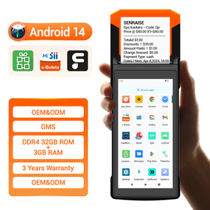 Stock disponibile H10 Plus 4G Bluetooth portatile Mobile Android 14 13 Smart tutto In un terminale POS per il sistema di programma fedeltà - Product Image 1