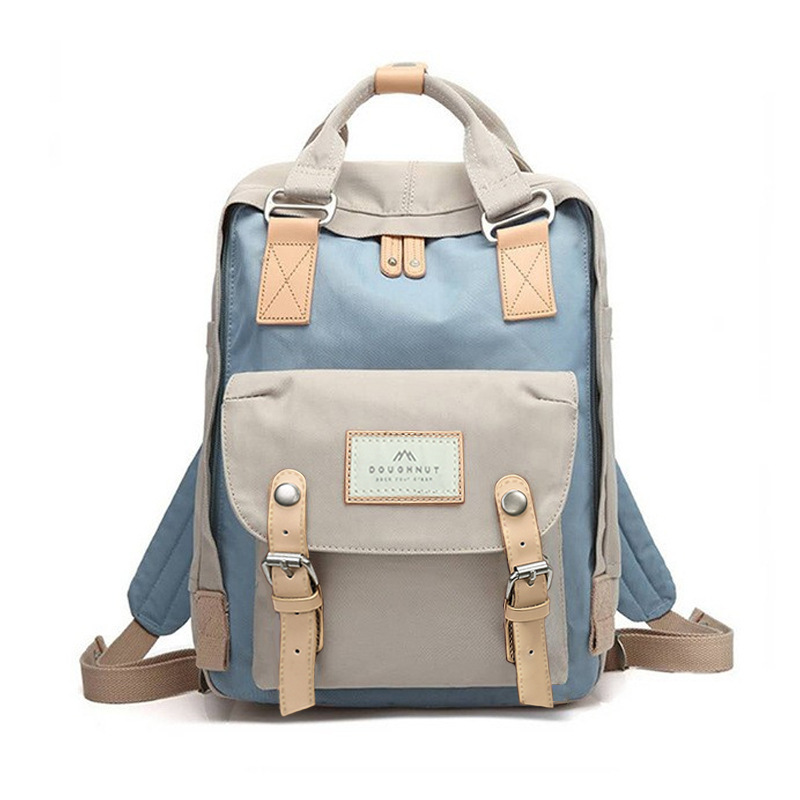Blu chiaro avorio 16l formato normale-borsa nuda