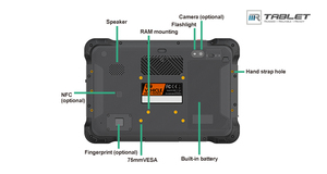 10 pulgadas IP67 impermeable Android Octa-core Industrial resistente tableta agricultura navegación para sistema de Control de volante - Product Image 3