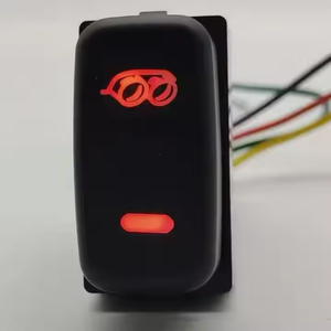 カスタム12V LEDライトフォグライトプッシュボタンスイッチオートスイッチ三菱ランサーアウトランダーPajero Monteroスポーツ用 - Product Image 4