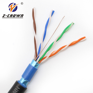 Mạng trong nhà CCA UTP 305M lansan Ftp Cat6 305 Noir cáp ngoài trời - Product Image 2