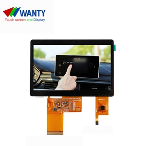 Panel táctil LCD TFT de 4,3 pulgadas, módulo de pantalla táctil, resistente al agua, venta al por mayor