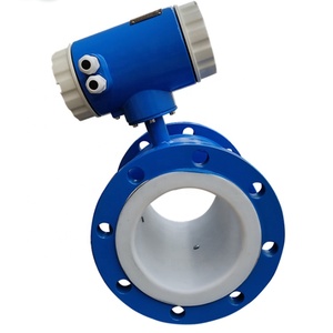 Manufacturer Price <strong>Pulse</strong> 4-20mA <strong>Output</strong> RS485 Communication Water <strong>Flow</strong> <strong>Meter</strong> Paper Slurry Mud Electromagnetic Flowmeter - Product Image 1