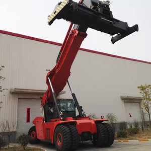 45 Ton Excelente Rendimiento Contenedor Reach Stacker Handler RSH4528 Carretilla elevadora de combustión interna para la venta