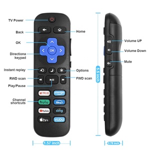 Geeignet für ROKU smart-TV infrarot-Fernbedienung Acht-Tasten universelle Fernbedienung - Product Image 1