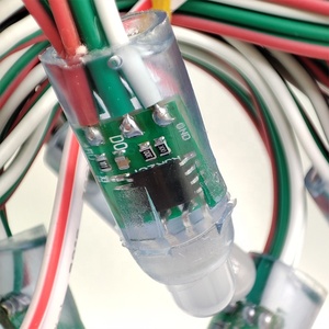 LEDピクセルライトIP68 5V 12V 9mm 12mm WS2811 1903 IC RGB色変更ピクセルストリングライトアドレス指定可能 - Product Image 5