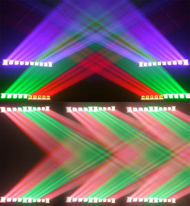 10x40W Dotline Pixel Beam Bar <span class=keywords><strong>LED</strong></span> Moving Head Licht Einzelne <span class=keywords><strong>LED</strong></span>-Steuerung für DJ Disco Bar Club KTV Bühnenshow - Product Image 4