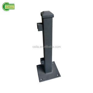 西莉亚五金钢栅栏和栏杆柱方管，底板焊接或支架焊接 - Product Image 5