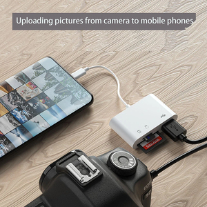Typ C Micro USB Kartenleser Android Phone Aufladen OTG 2.0 HUB für Laptop PC Micro SD TF USB Disk Speicher karten adapter - Product Image 6