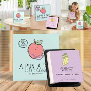 2025 từ của ngày Máy tính để bàn lịch hàng ngày bàn lịch vui 2025 ngày này sang ngày khác cho nhà hoặc văn phòng máy tính để bàn 2025 trang - Product Image 6