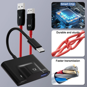Transmisor y receptor HDMI inalámbrico Adaptador de 5Gwifi Kit de extensor inalámbrico Transmisor y receptor HDMI de USB-C inalámbrico - Product Image 3
