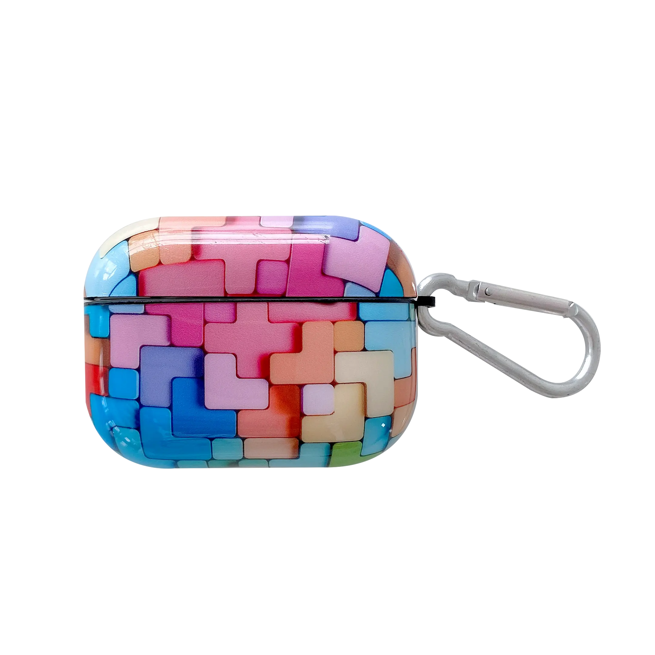 New Style Hot selling puzzle earphone case BQC headphone case rainbow headphone case FOR Airpad 1/2/3/4
