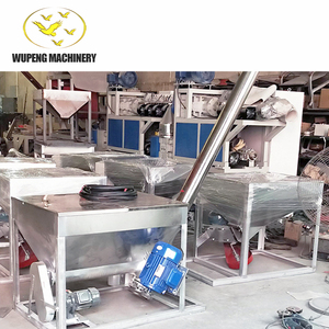 Transportador de parafuso industrial confiável com motor eficiente e caixa de engrenagens para manuseio de materiais na indústria do restaurante