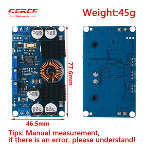 Ltlt80 otomatik adım aşağı regülatörü 5-32V 1-30V güneş enerjisi sistemi araç güç şarj modülü güç kaynağı invertör - Product Image 2