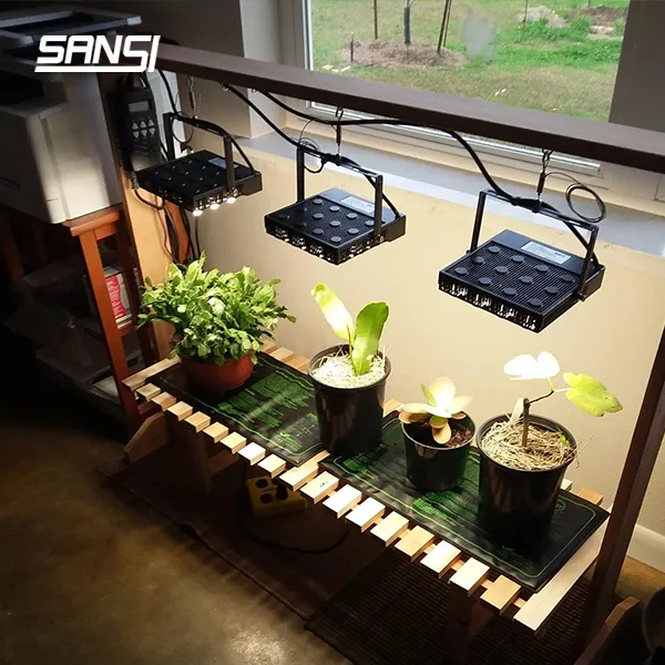 SANSI 70W100w温室主導植物成長ライトVEGBLOOMステージ屋内垂直農業用