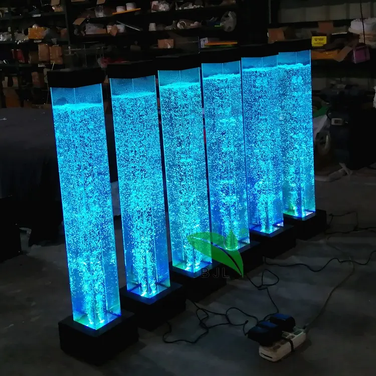 Lámpara de peces de burbujas LED, lámpara de peces de acuario que cambia de color