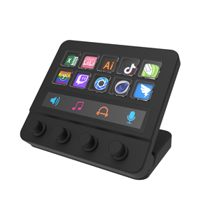 N4 Stream Dock Factory Direct,10 teclas personalizadas, 4 perillas, 1 pantalla táctil, función HUB, fabricante original - Product Image 2