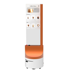 Robot intelligente da 30 pollici con sensore automatico ad alta intelligenza per schermo trasparente con apparecchiature pubblicitarie elettroniche mobili - Product Image 4