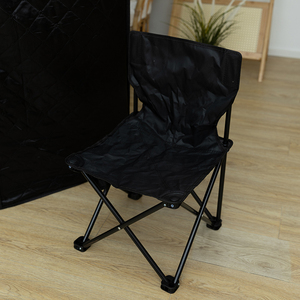 Compact <strong>Portable</strong> Steam Sauna Tent Black Sauna Box for Detox Relaxation Remote <strong>Control</strong> Time Temperature Sauna Room With Chair - Product Image 5