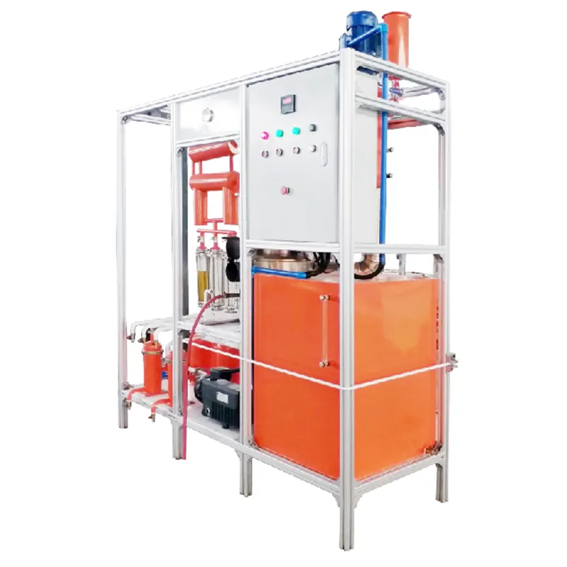 El más alto Euro 5 estándar Mini capacidad de reciclaje y refinación de aceite de motor de residuos planta de diésel destilador de aceite diésel Refinería de diésel
