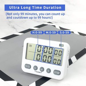 Hiit zamanlayıcı 2 kez otomatik bisiklet geri sayım için en iyi egzersizleri ve çalışma 2 in 1 zamanlayıcı - Product Image 5