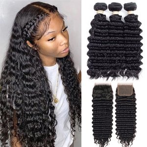 Toptan toptan insan saçı örgü manikür hizalanmış işlenmemiş Afro Kinky İnsan için örgü saç toplu hiçbir atkı toptan insan saçı - Product Image 2