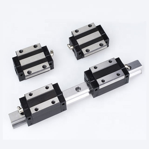Piezas de enrutador CNC, bloques de guía de movimiento lineal de eje XYZ de longitud personalizada, rodamientos de revestimiento de riel, guías lineales deslizantes para sistema CNC - Product Image 1