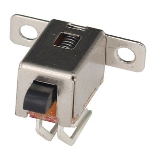 PS-22F07スクリューマウントプッシュボタンスイッチDPDTスルーホール垂直プッシュボタンスイッチ2P2T - Product Image 3