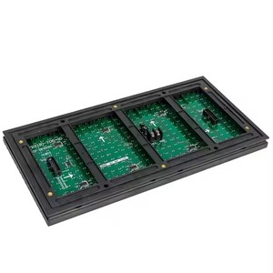 P10 LED-Anzeige im Freien Laufender Text Werbe bildschirm Highlights Dip Programmier bares LED-Außen modul - Product Image 6