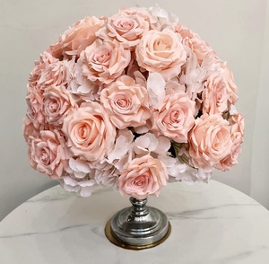 Simulated Rose Ball Wedding Table Arrangement for Proposal Window Exhibition Hall Decoration Street Sign <strong>Flower</strong> Artifical - Product Image 4