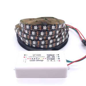 SP511E <strong>Output</strong> 4800 Pixel LED Dimmer Smart Music <strong>Controller</strong> for WS2812B <strong>Digital</strong> Addressable LED Strips Magic Color Lights - Product Image 3