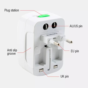 Multifunction Universal <strong>USB</strong> <strong>Power</strong> Plug <strong>Adapter</strong> All-in-One Converter Charger for Mobile Phone Travel Plug <strong>Adapter</strong> for US UK AU EU - Product Image 4