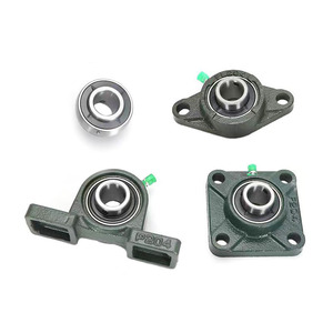 UCP gối Khối bi ucp203 ucp204 ucp205 ucp206 ucp207 ucp208 mỡ bôi trơn Chrome thép - Product Image 1