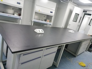 Meja Kerja Laboratorium Ukuran Khusus Stainless Steel/Baja Kayu Meja Laboratorium OEM ODM Perabot Laboratorium untuk Laboratorium Khusus - Product Image 2