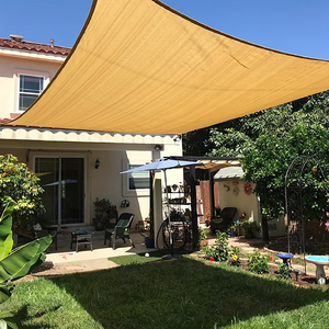 Toldo Vela De Sombra Gute hochwertige Dreieck Garten terrasse im Freien Schwimmbad Sonnenschutz Schatten UV-Schutz Abdeck tuch