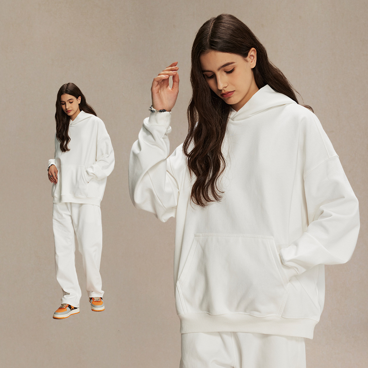 White Hoodie