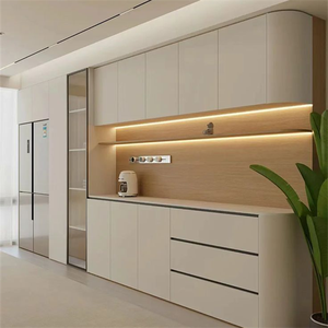 Cbmmart Tùy chỉnh cao cấp tủ bếp hiện đại Shaker Tủ Bếp thiết lập với xử lý chìm đảo Countertop bản lề ngăn kéo - Product Image 2