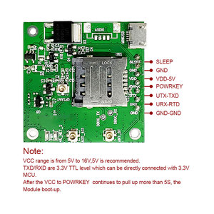 Placa de desarrollo de módulo SIMCOM SIM7080G CATM NB-IoT LPWA + NBIOT + CATM + GPS Breakout Board - Product Image 2