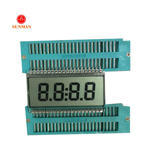 Monochromes smd LCD-Display 7 Segment 4-stelliges alpha numerisches LCD - Product Image 2