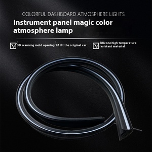 2025 New Ambient Light Multi <strong>LED</strong> Strip Lighting Universal <strong>1</strong>.5m APP Controlled Car Atmosphere Light <strong>LED</strong> for New Energy Vehicle - Product Image 3