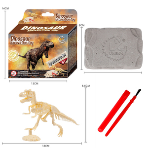 Ukenn-figura de dinosaurio pequeño para niños, juguete de Ciencia Educativa, modelismo de fósil, arqueológico, personalizable - Product Image 4