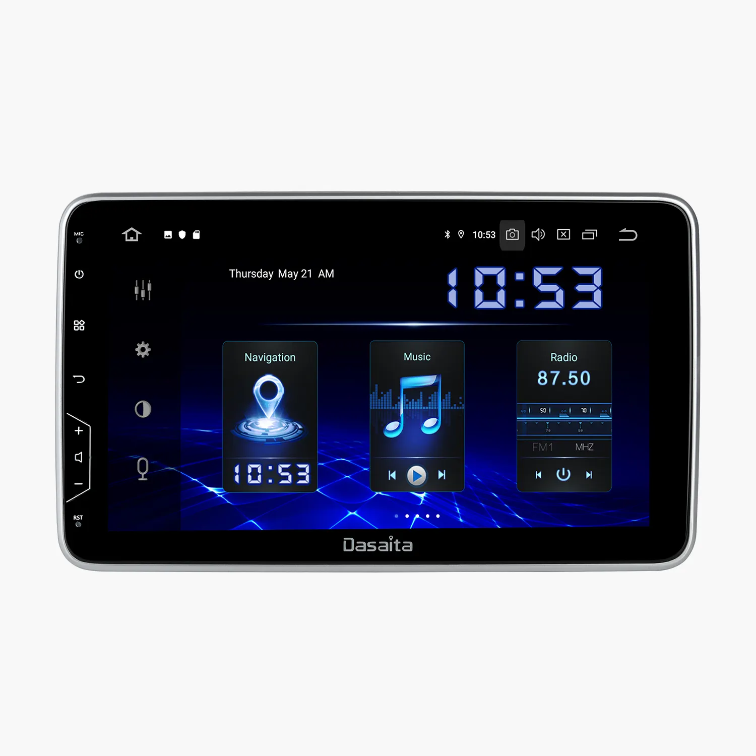 Dasaita для Toyota, Nissan, Mitsubishi, 2000-2020 Универсальная автомобильная магнитола PX6 8 Ядро HD экраном Apple Carplay Wi-Fi Android10 аудио плеер