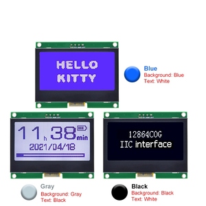 TZT 12864 IIC LCD-Modul 128 X64 I2C ST7567S COG Grafik bildschirm LCM-Panel 128x64 Punkt matrix bildschirm für Arduino