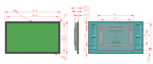 Industrial Capacitive <strong>Touch</strong> <strong>Screen</strong> <strong>Monitor</strong> 32 Inch Big Size LED <strong>Monitor</strong> Open Frame - Product Image 6