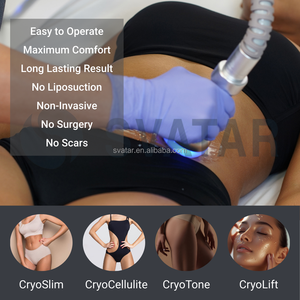 Mesin Tshock dingin perawatan pembekuan lemak tanpa penyedot, mesin untuk mengencangkan otot tubuh, mengencangkan wajah - Product Image 4