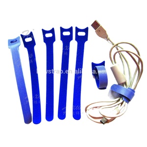 Cinta de bucle y gancho trasero de perfil bajo, bridas de Cable impresas personalizadas con logotipo - Product Image 2