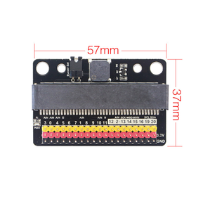 Microbit genişletme kartı adaptör panosu IOBIT V1.0 Scratch Python çocuk programlamayı destekler