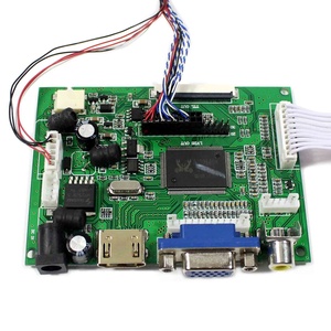 VGA 2AV LCDボードは40ピンLVDSインターフェイスLCDスクリーンHSD101PWW1-A00のために働く - Product Image 3