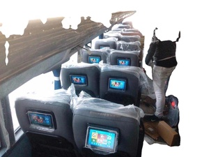 7'' <strong>Bus</strong> Seat Monitor Multimedia Tablet Multi-language Wall Column Mounted Wireless <strong>Bus</strong> VOD Entertainment System - Product Image 4